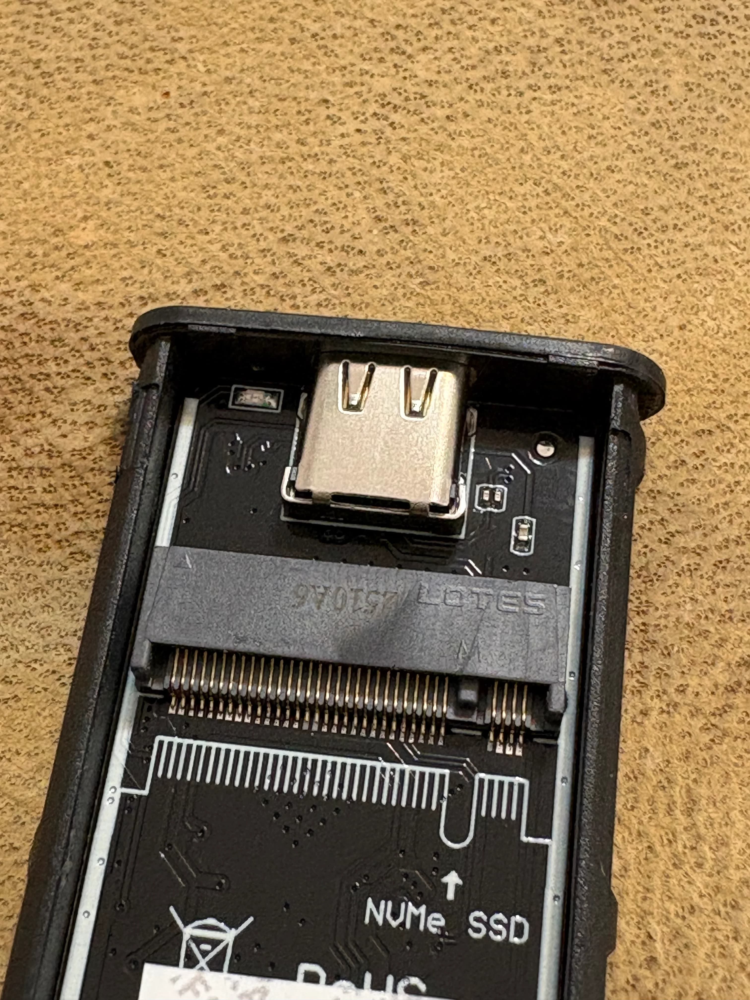 باکس SSD M.2 NVME به Type C USB 3.0 - 2