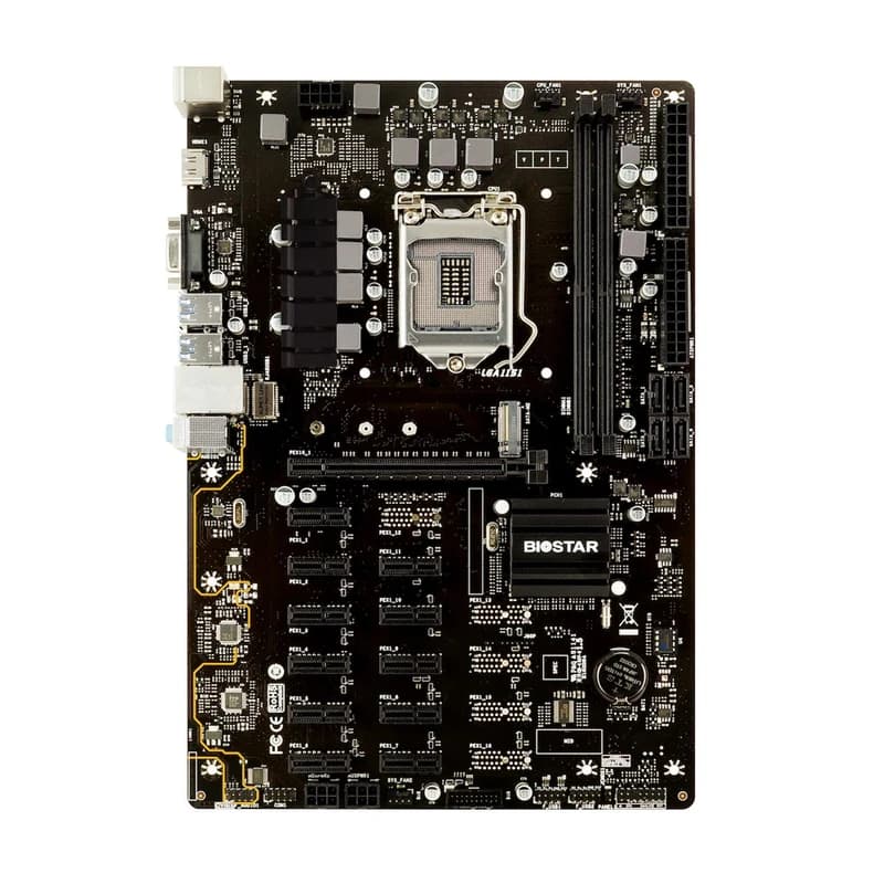 مادربرد بایوستار مدل TB360-BTC PRO به همراه cpu