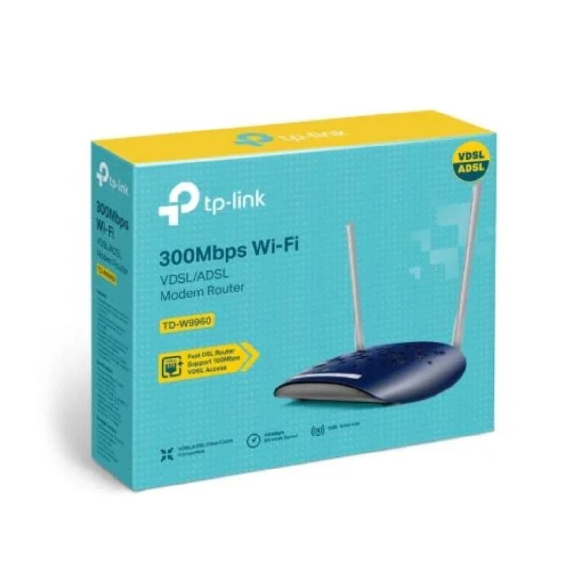 مودم تی پی لینک مودم Wireless Modem TPLink ADSL VDSL TD-W9960 پلمپ - 2