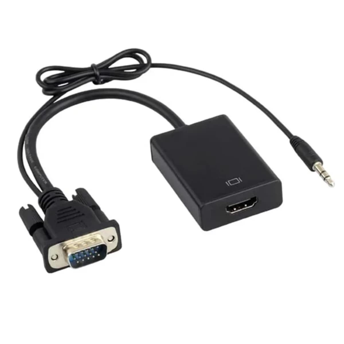 تبدیل vga به hdmi جعبه سبز کابل دار - 3