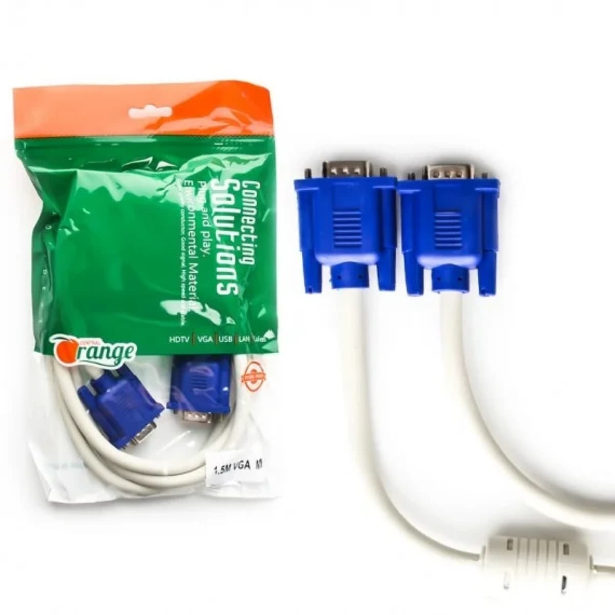 کابل VGA اورنج orange طول 1.5 متر
