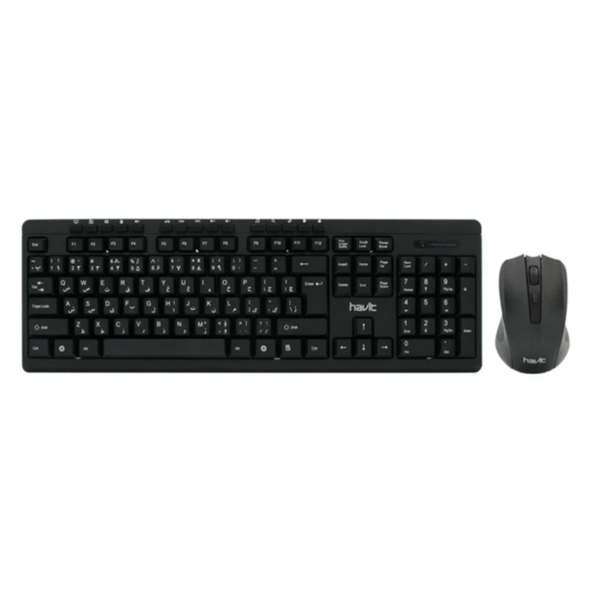 کیبورد و ماوس بی سیم هویت مدل KB610GCM